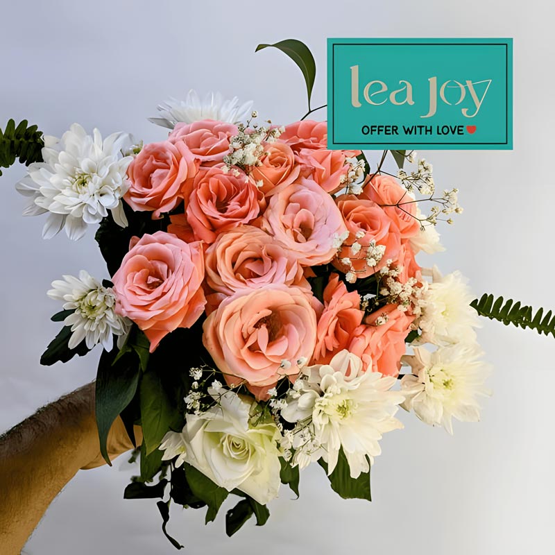 Bouquet Élégant de 20 Roses