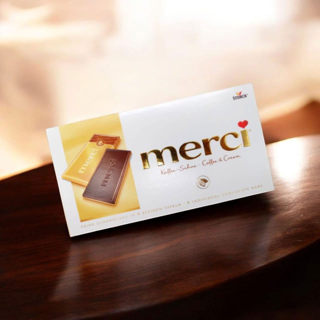 Merci Barres de Chocolat Noir 100g