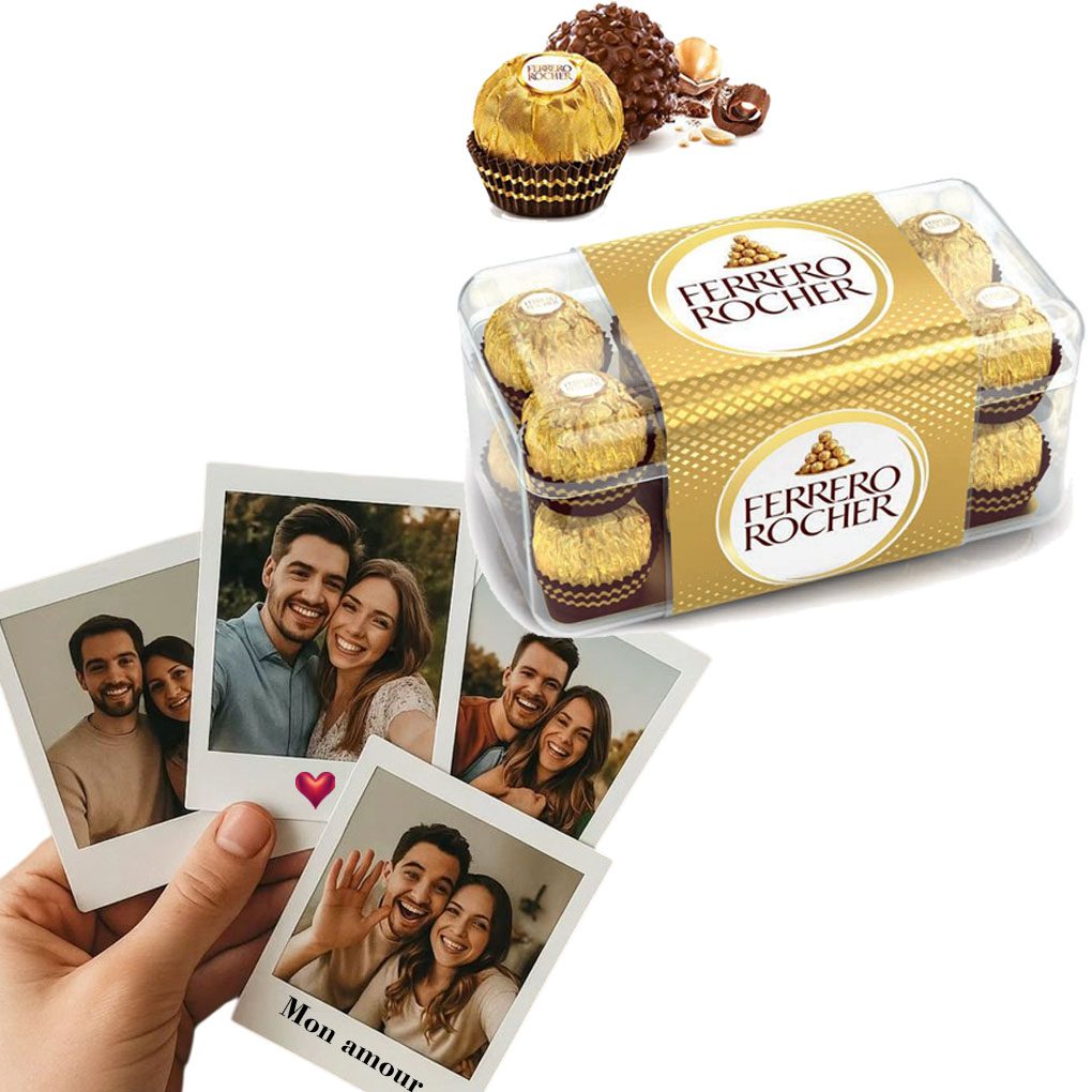Douceur Ferrero & 5 Photos polaroids