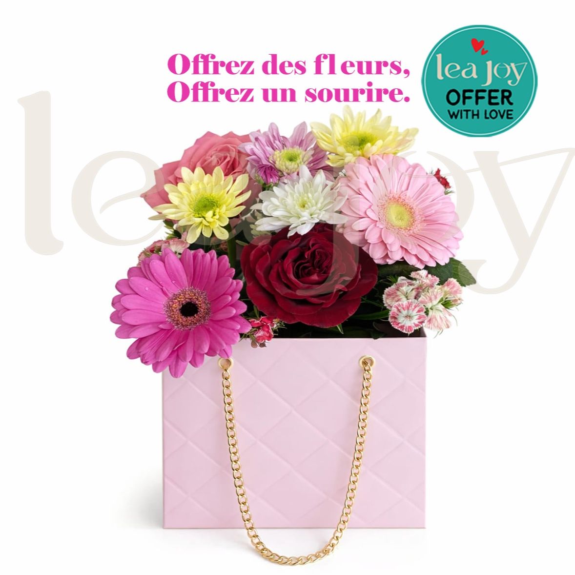 Sac Fleuri Élégance